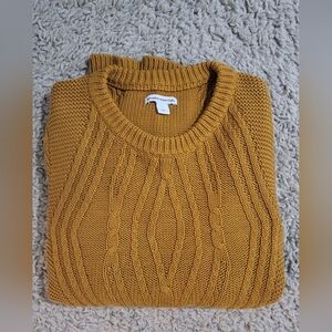 Women's Mustard Sweater, Size L